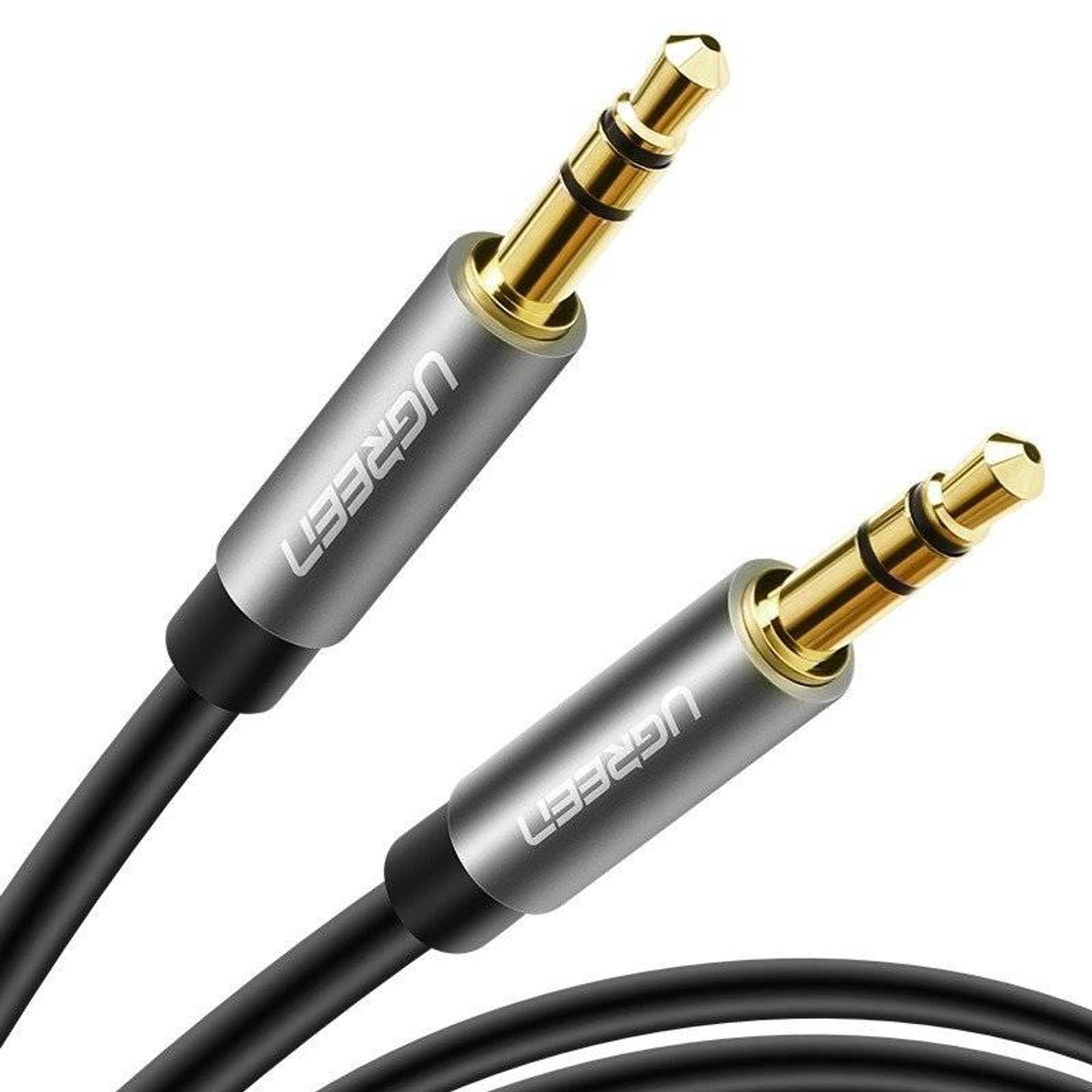 UGREEN 3.5mm Male to 3.5mm Male Cable 1.5m (Black) UGREEN 3.5mm Male to 3.5mm Male Cable 1.5m (Black)