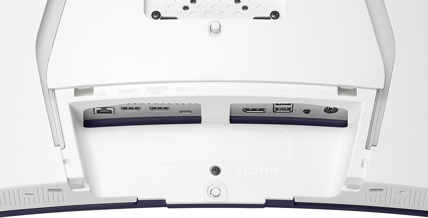 LG UltraGear 39GX90SA-W 39” OLED WQHD 240Hz G-SYNC Compatible FreeSync Premium webOS Curved Gaming Monitor