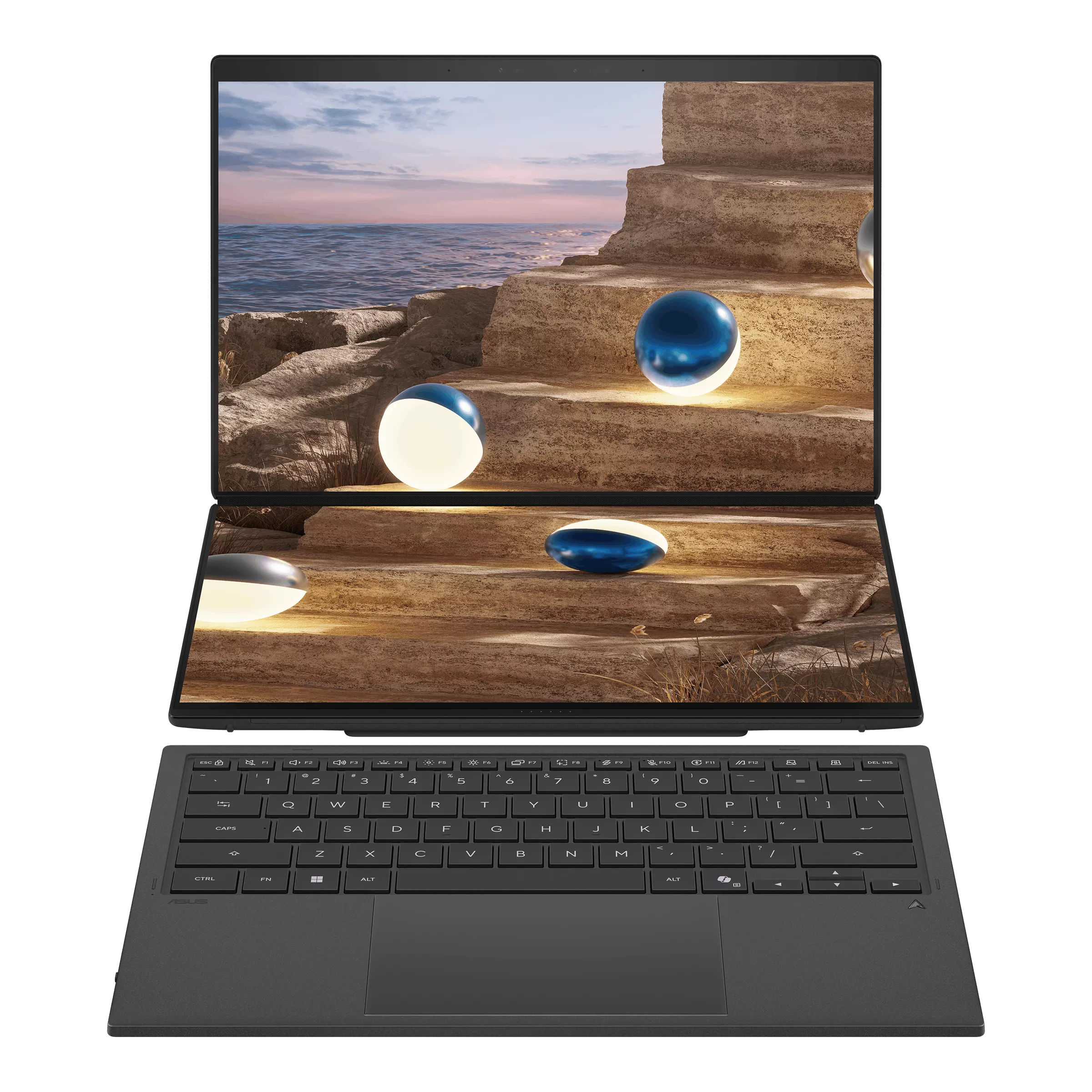 ASUS Zenbook Duo (UX8407AA-SN099W) – Intel Core Ultra 9 386H , 32GB LPDDR5X, 2TB , 14