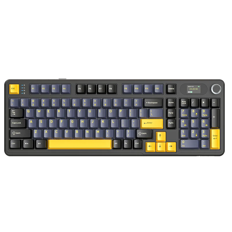 ATTACK SHARK X98 PRO Wireless RGB Linear Blueberry Switch Gaming Keyboard / Star Black ATTACK SHARK X98 PRO Wireless RGB Linear Blueberry Switch Gaming Keyboard / Star Black