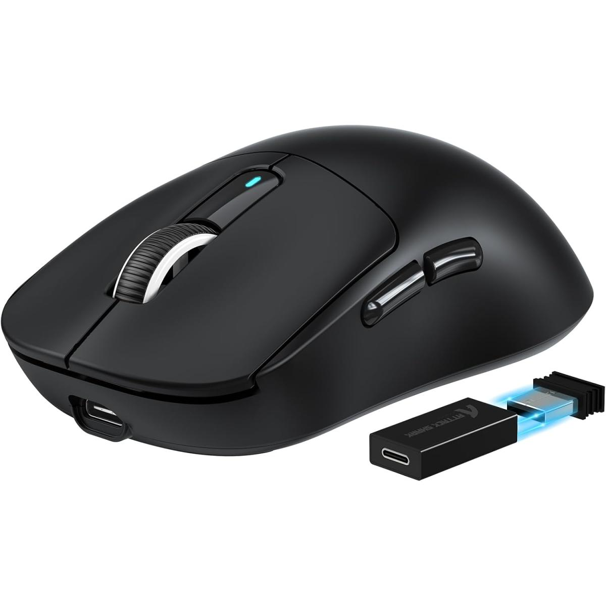 ATTACK SHARK X3 Wireless Gaming Mouse PAW3395 Tri-modes - White