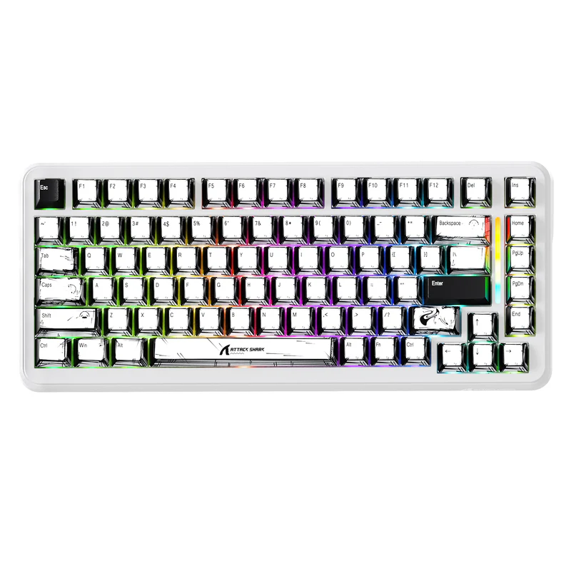 ATTACK SHARK X82 PRO HE Magnetic Switch Keyboard – Comic Styler Line ATTACK SHARK X82 PRO HE Magnetic Switch Keyboard – Comic Styler Line