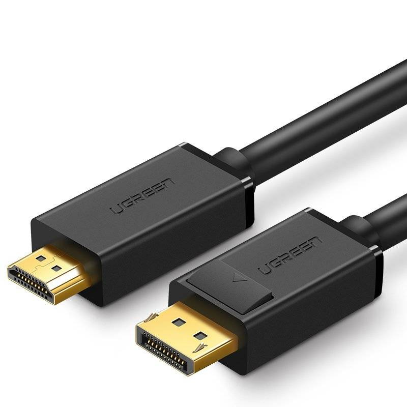 UGREEN DP101 DP Male to HDMI Male Cable 1.5m (Black) UGREEN DP101 DP Male to HDMI Male Cable 1.5m (Black)