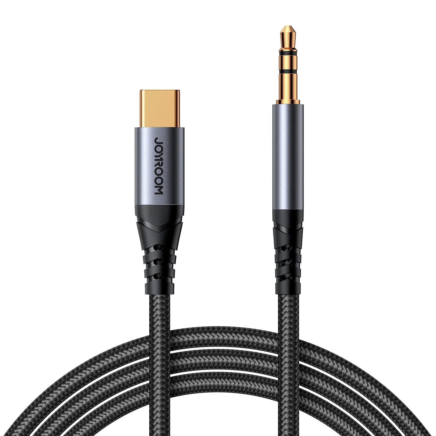 JOYROOM SY-A07 Audio-Transfer Series AUX Audio Cable (Type-C to 3.5mm) 1.2m Black JOYROOM SY-A07 Audio-Transfer Series AUX Audio Cable (Type-C to 3.5mm) 1.2m Black