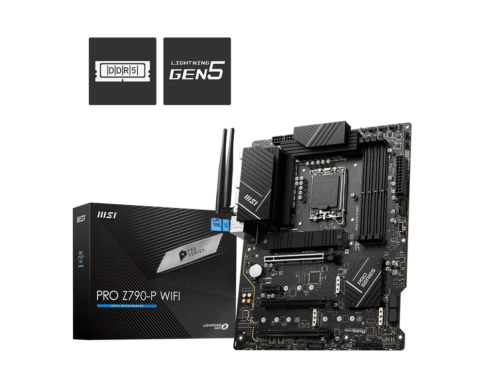 MSI PRO Z790-P WIFI INTEL LGA 1700 MOTHERBOARD