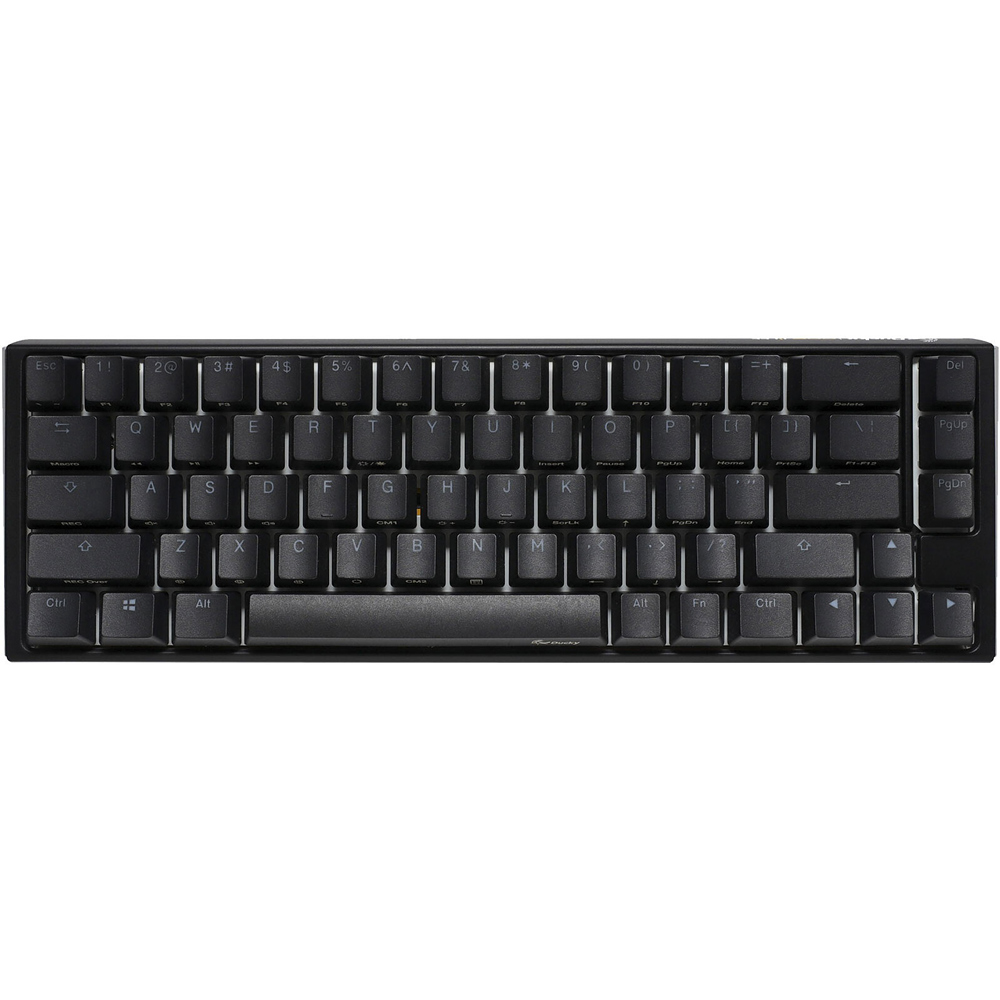 Ducky One 2 Mini SF 65% Gaming Keyboard Cherry RED RGB Switch, Black - Arabic