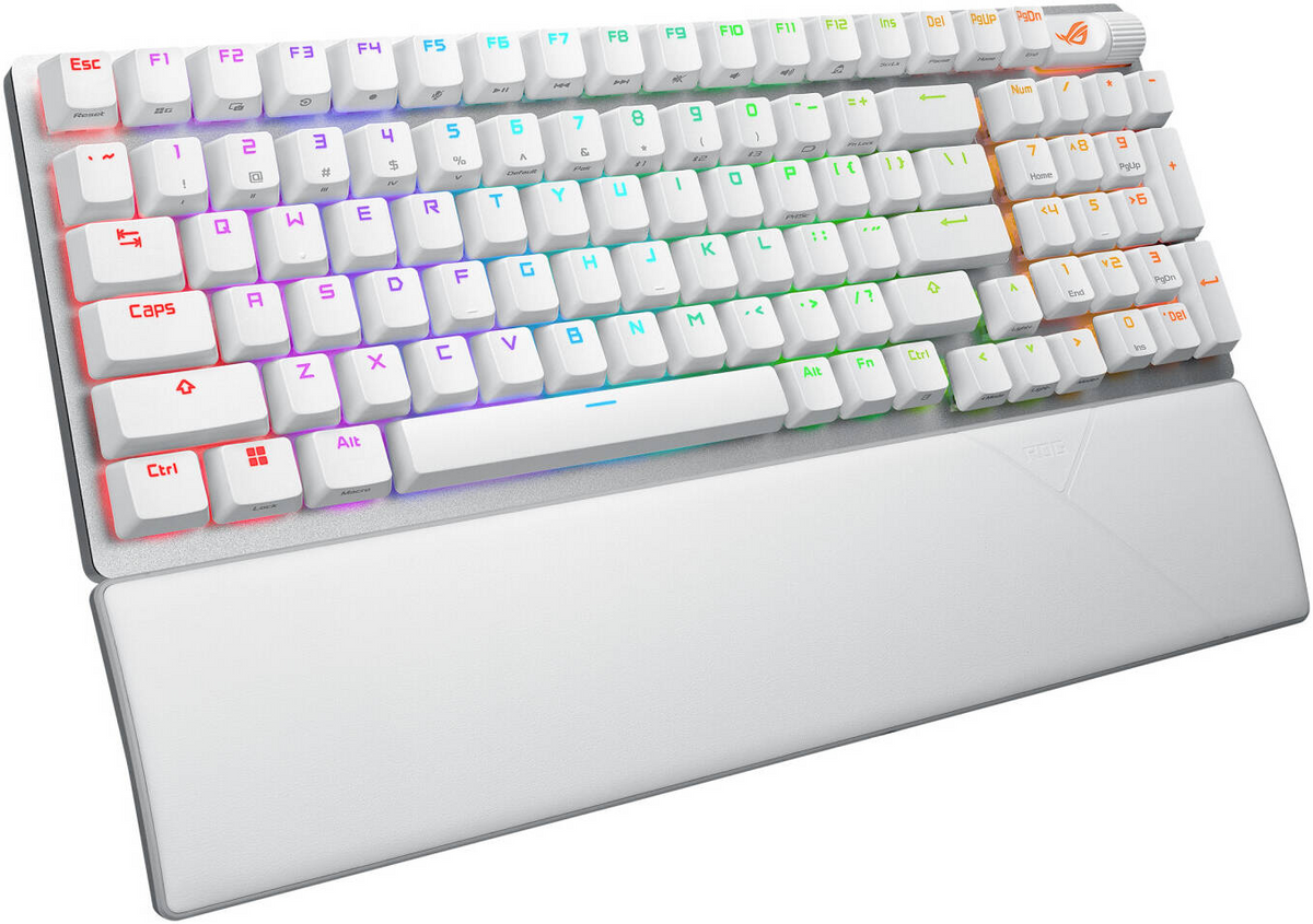 Asus ROG STRIX X901 SCOPE II 96 WIRELESS MECHANICAL GAMING KEYBOARD - WHITE