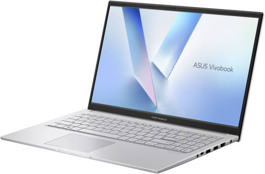 ASUS Vivobook 15 (X1504VA) Intel Core 7 150U Processor, 8GB DDR5 512GB SSD WiFi 6 BT 5.2 SonicMaster Audio - Cool Silver