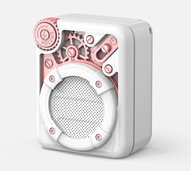 Divoom Espresso Ultra Portable Radio Speaker - White