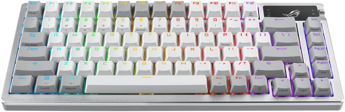 Asus ROG M701 AZOTH 75% WIRELESS MECHANICAL GAMING KEYBOARD - WHITE