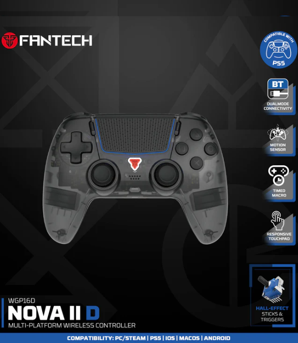 FANTECH WGP16 NOVA II D Wireless PS5 Contoller Black