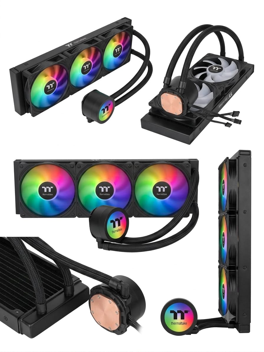 Thermaltake QUANTUM TH360 ARGB CPU WATER COOLING - BLACK