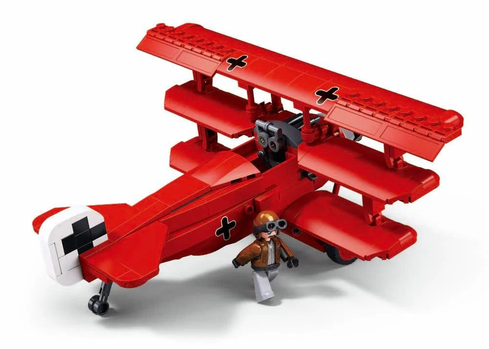 Sluban ModelBricks-1/35 FOKKER DR-1S 281pcs