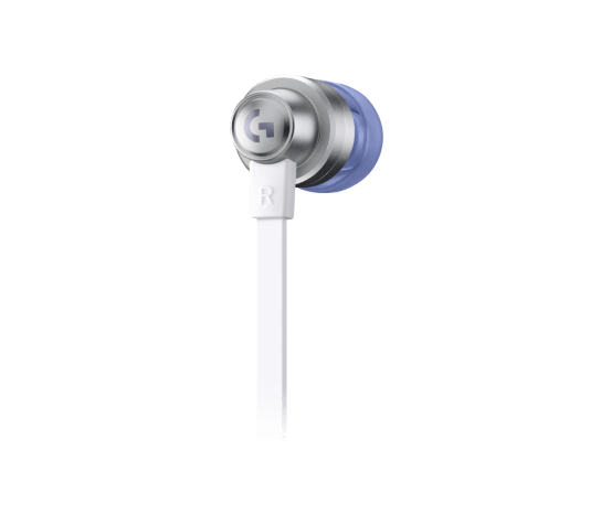 Logitech G333 GAMING EARPHONES WITH MIC - White