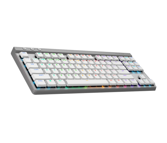 LOGITECH G515 WIRELESS TKL KEYBOARD -WHITE