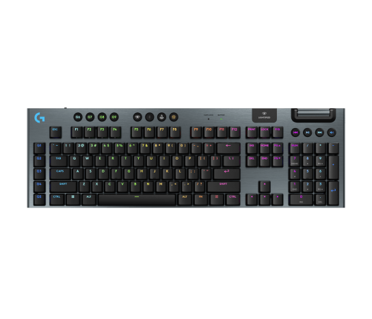 LOGITECK G915X LIGHTSPEED LOW PROFILE GAMING KEYBOARD - BLACK