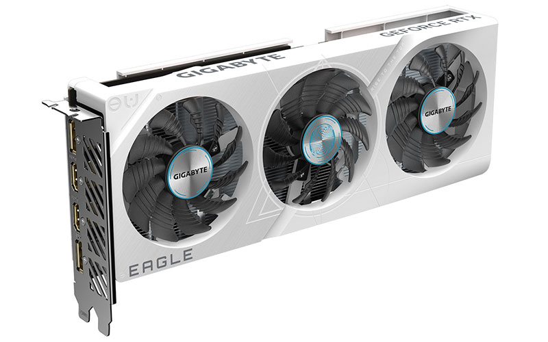 GIGABYTE GeForce RTX 4060 EAGLE OC ICE 8GB GDDR6 - Graphics Card