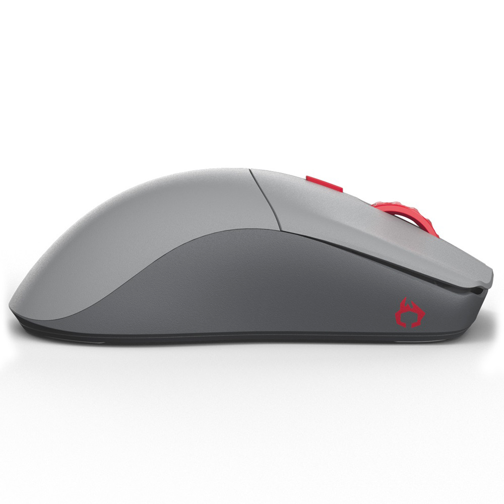Glorious Series One PRO Wireless Mouse - Centauri - Grey&Red - Forge