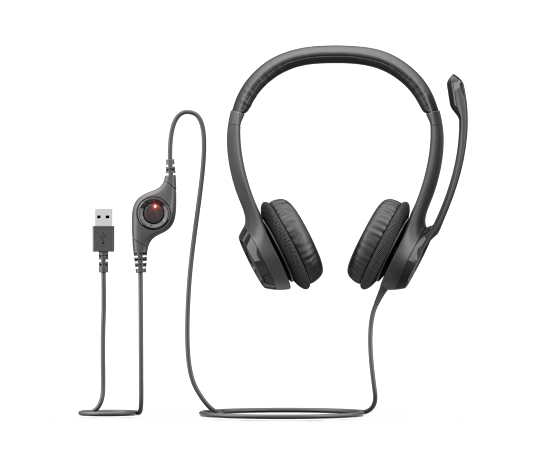 Logitech H390 USB Computer Headset with NC Mic