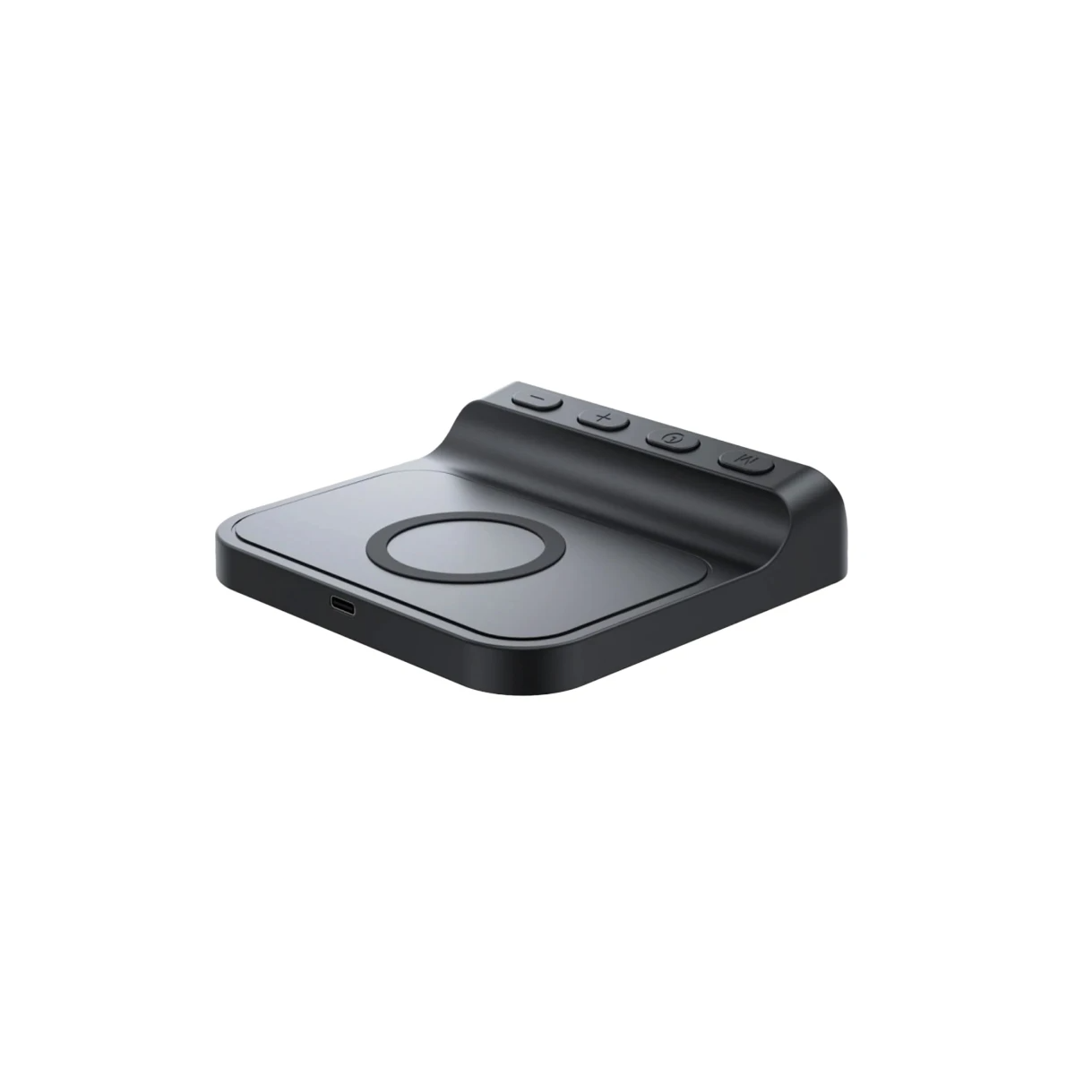 HAVIT 3 in 1 Wireless 15W Qi Charger with Alarm - Black