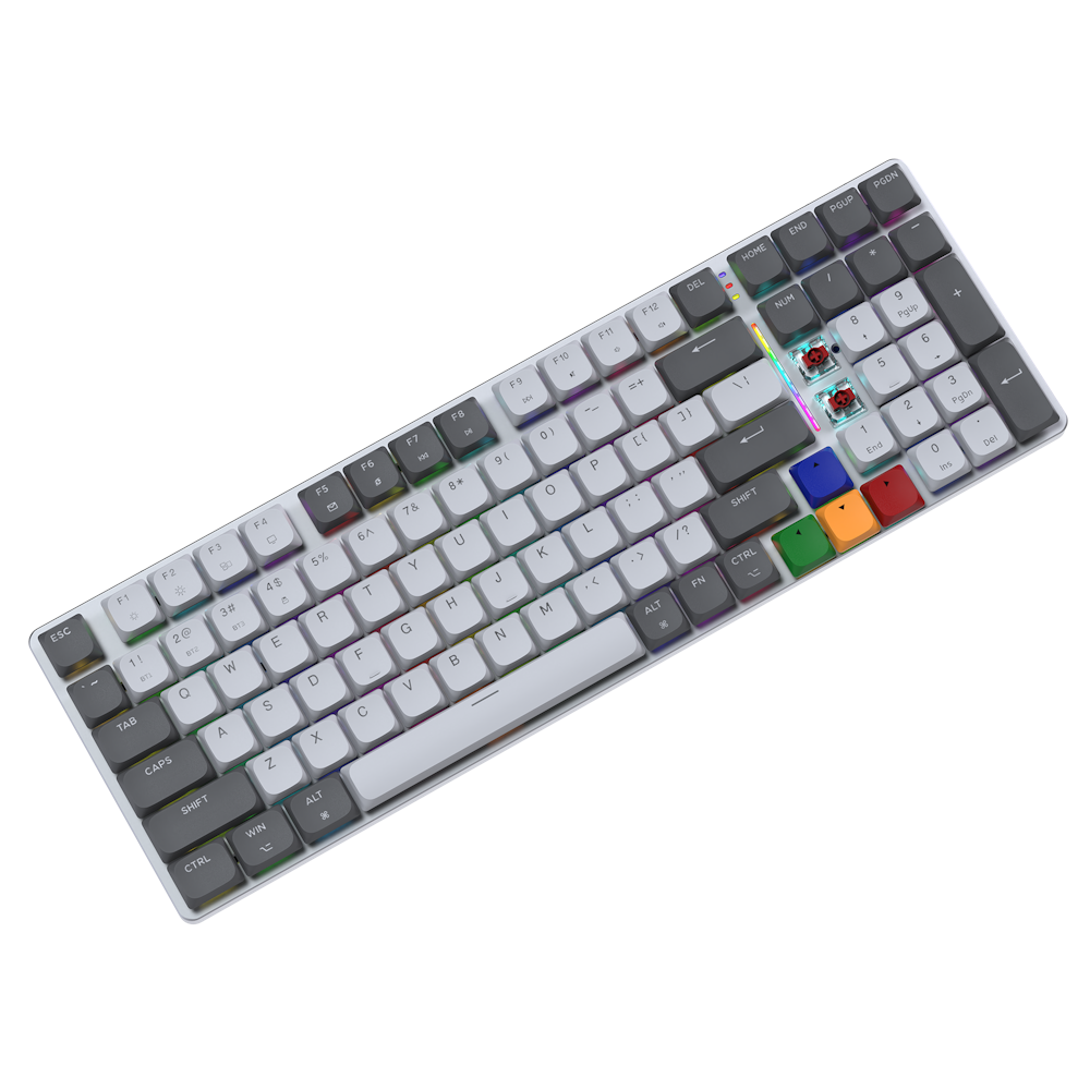 Fantech SUPER MAXFIT AIR99 MK916 95% Low Profile Wireless Brown Switch Mechanical Keyboard