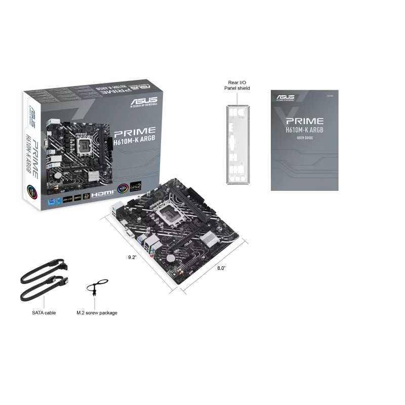 Asus PRIME H610M-K ARGB LGA 1700