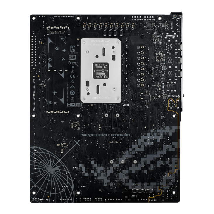 ASUS ROG Strix X870-F Gaming WiFi AM5 ATX Motherboard, AMD X870 Chipset, 4x DDR5