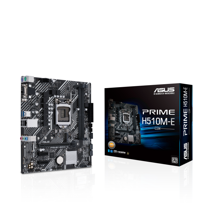 ASUS PRIME H510M-E LGA 1200 Max 64GB DDR4