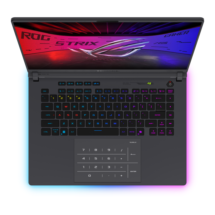 ASUS ROG Strix G16 Intel Core Ultra 9 Processor 275HX NVIDIA GeForce RTX 5070 Ti Laptop GPU 12GB GDDR7 32GB DDR5-5600Hz 16-inch FHD+ 165Hz IPS-level - Eclipse Gray