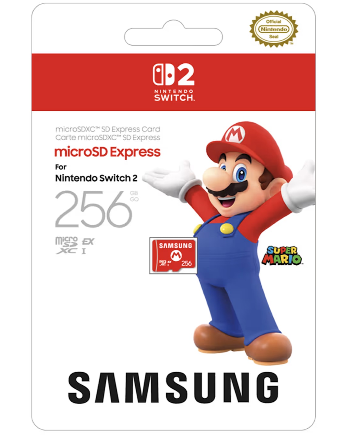 Samsung microSD Express 256GB for Switch 2