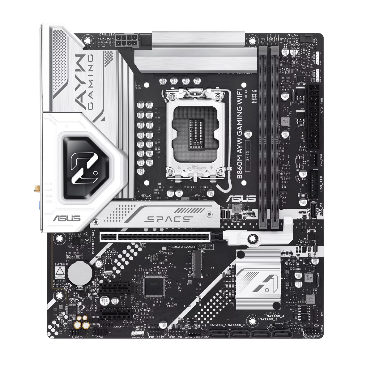 ASUS B860M AYW GAMING WIFI INTEL LGA1851 Motherboard