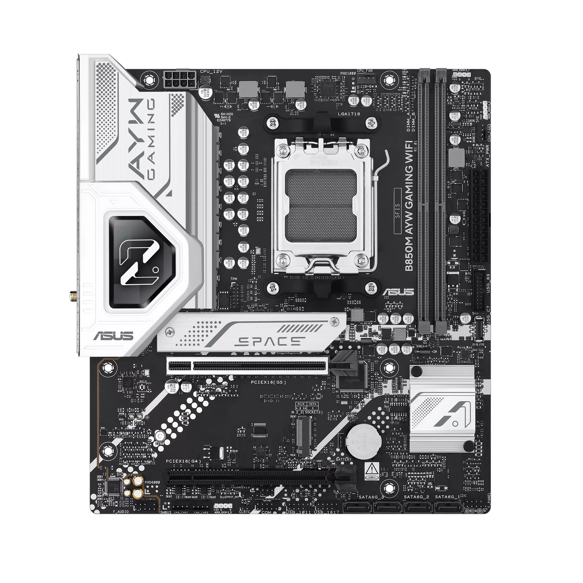 ASUS B850M AYW GAMING WIFI AM5 Socket Motherboard
