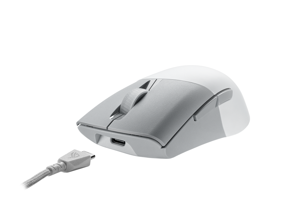 ASUS ROG P709 KERIS WIRELESS AIMPOINT WIRELESS GAMING MOUSE WHITE