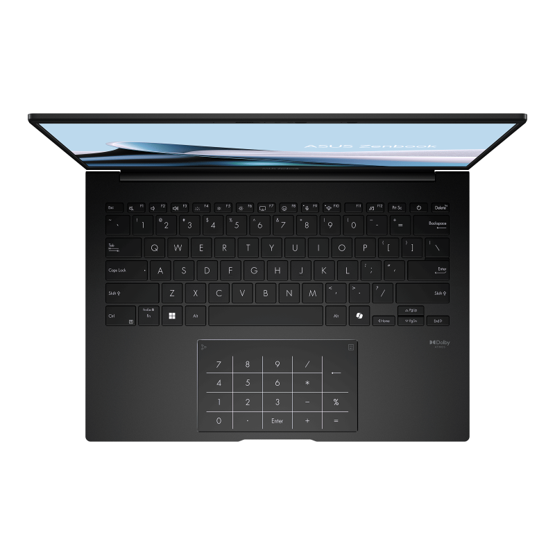 ASUS Zenbook 14 OLED Light Weight Laptop, AMD Ryzen AI 7 350 Processor up to 5.0GHz, 3K OLED - Jade Black Windows 11 Home