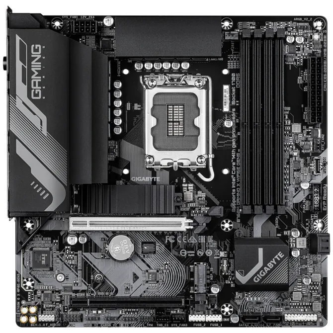 GIGABYTE B760M GAMING X WIFI6E GEN5 MOTHERBOARD