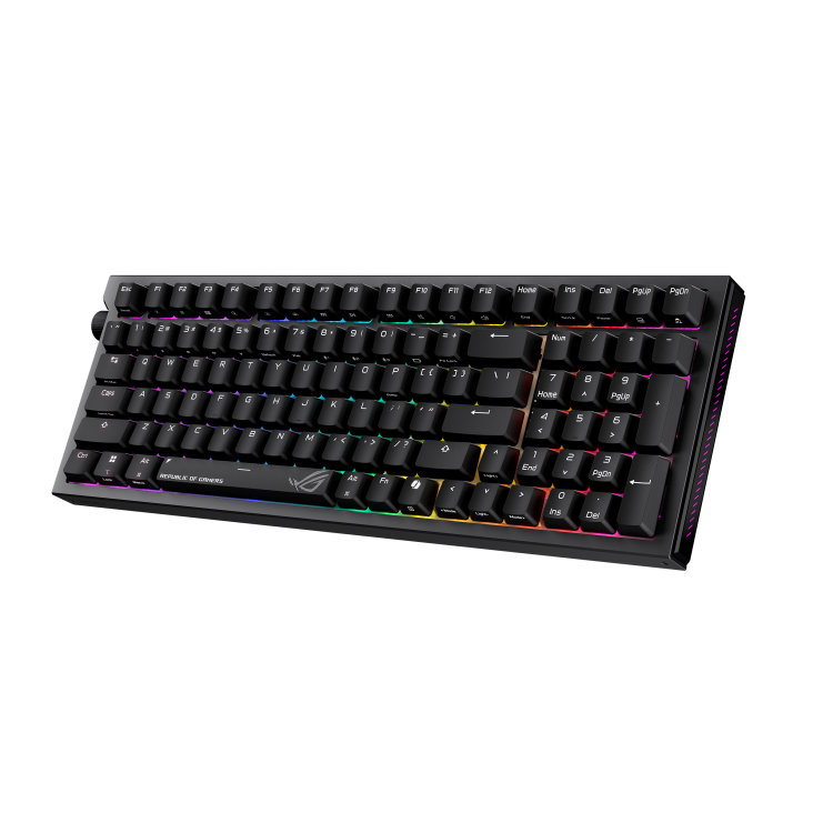ASUS ROG STRIX X903 MORPH 96 WIRELESS 96% MECHANICAL GAMING KEYBOARD BLACK