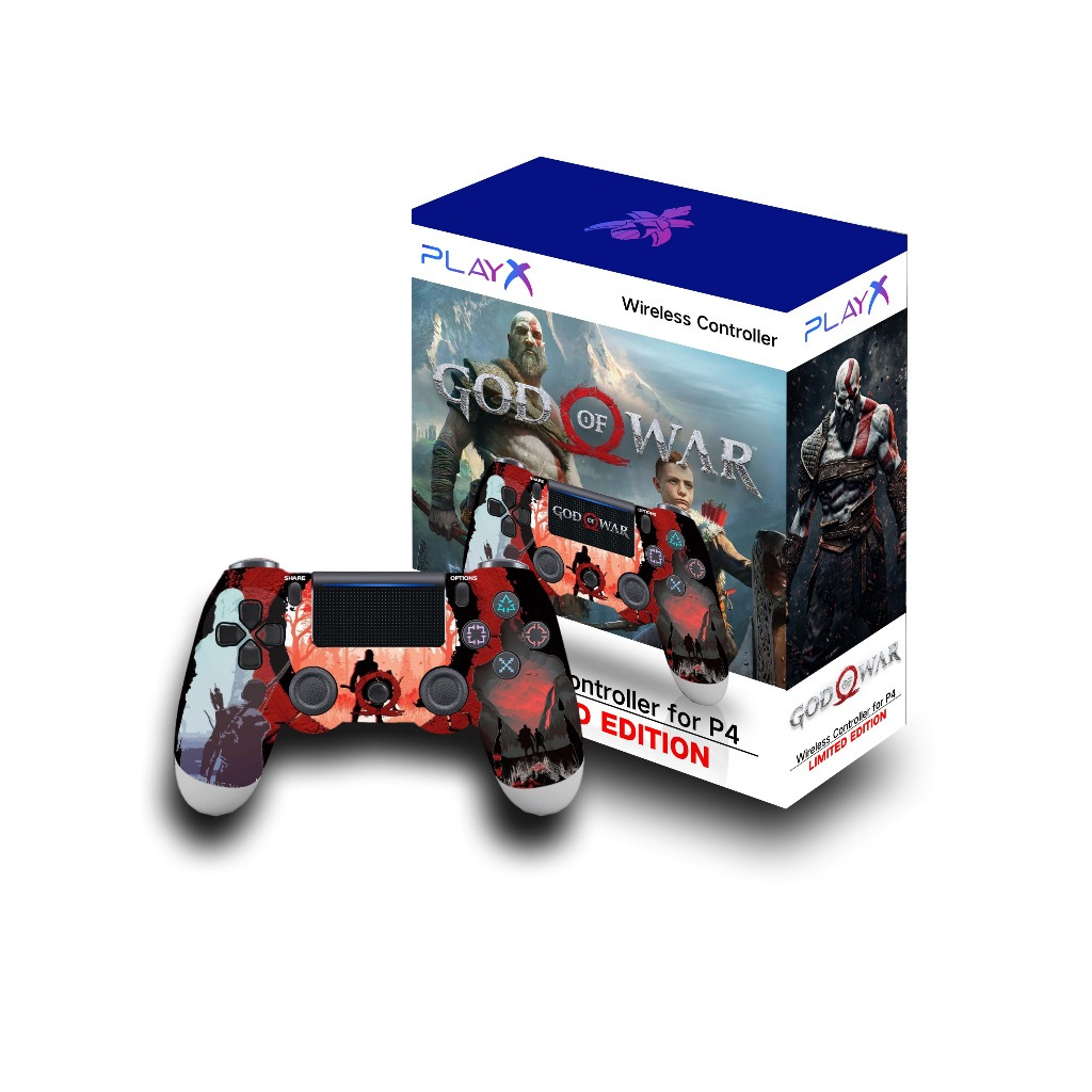 PlayX Dual Shock Limited Edition Wireless Controller for PS4 (Assorted)