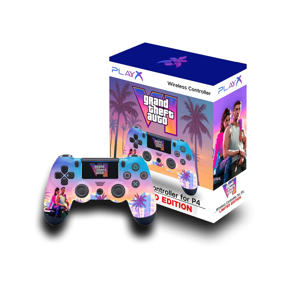 PlayX Dual Shock Limited Edition Wireless Controller for PS4 (Assorted)