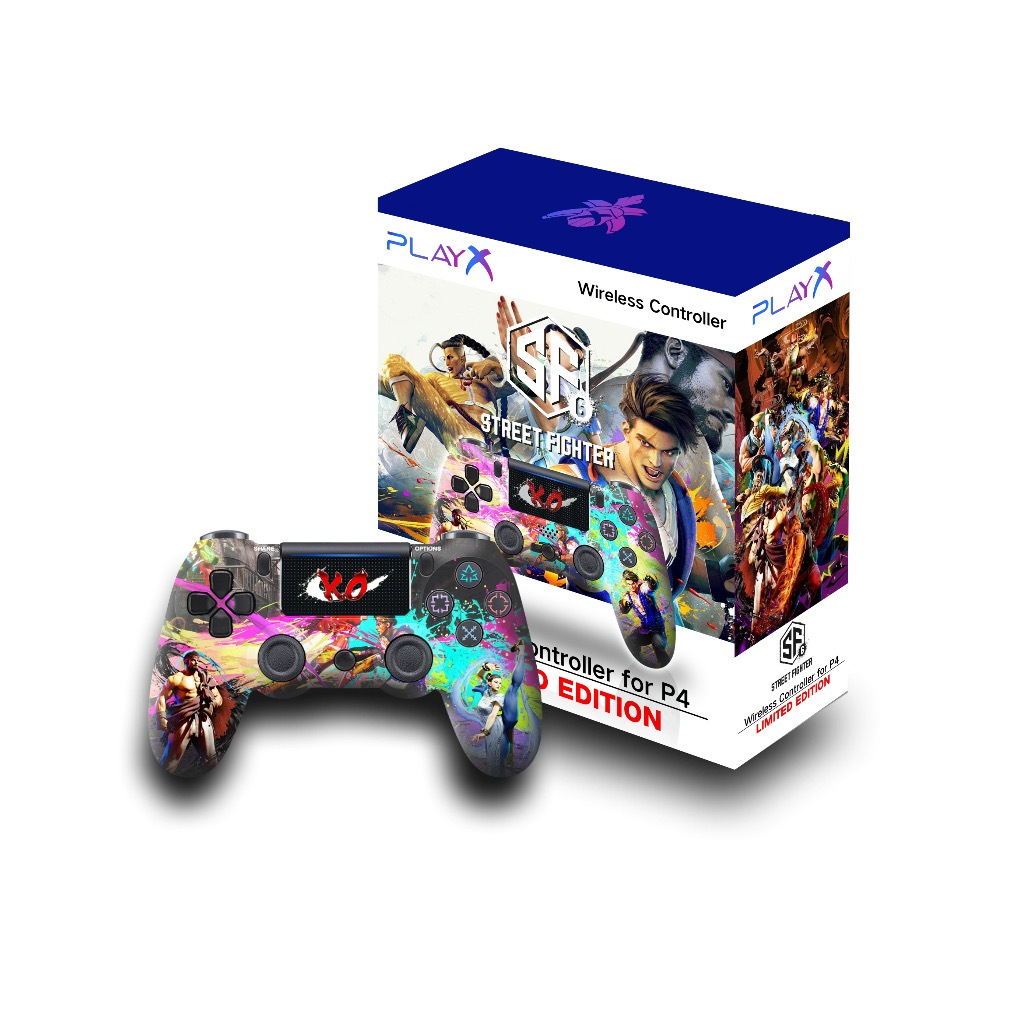 PlayX Dual Shock Limited Edition Wireless Controller for PS4 (Assorted)