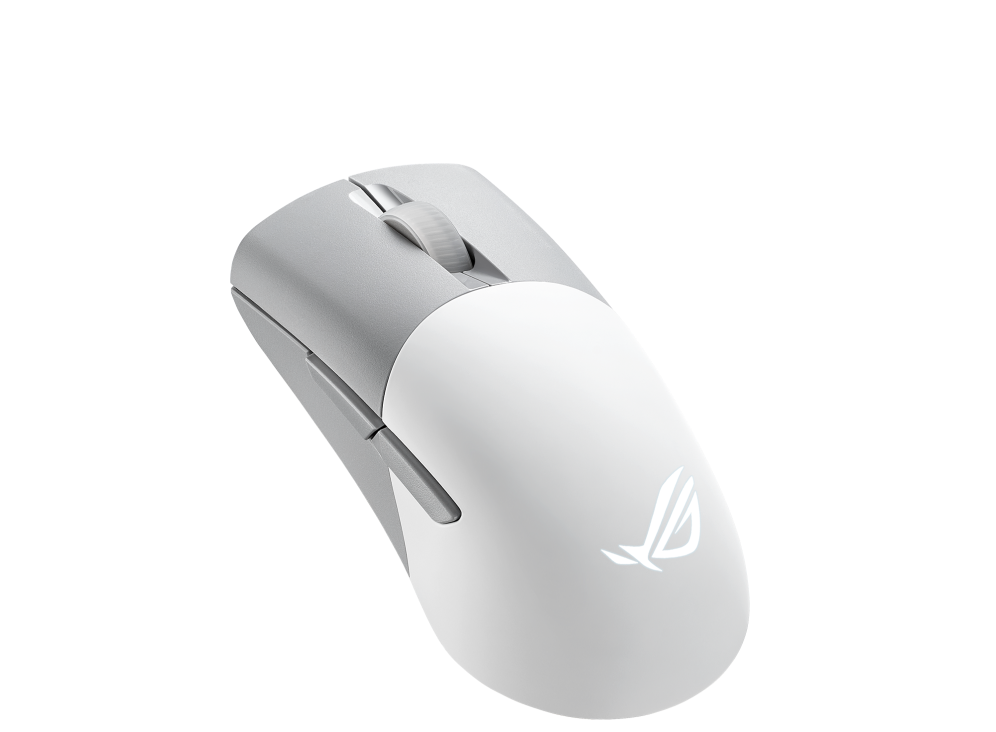 ASUS ROG P709 KERIS WIRELESS AIMPOINT WIRELESS GAMING MOUSE WHITE