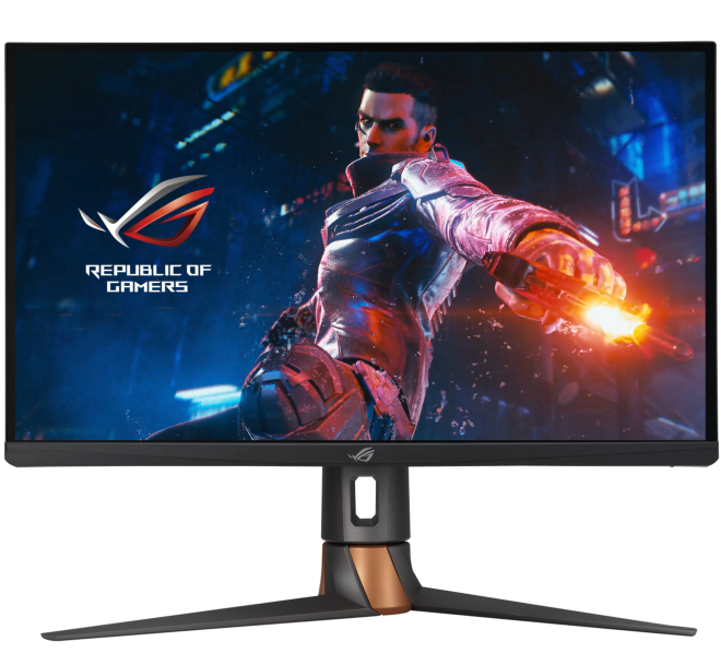 Asus ROG Swift 360Hz PG27AQN NVIDIA® G-SYNC® esports 27‑inch QHD (2560 x 1440), NVIDIA® Reflex Analyzer, Ultrafast IPS, esports dual-mode, 1 ms (GTG), DisplayHDR™ 600 Gaming Monitor