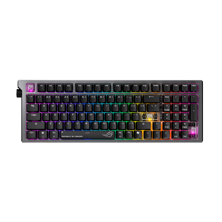 ASUS ROG STRIX X903 MORPH 96 WIRELESS 96% MECHANICAL GAMING KEYBOARD BLACK
