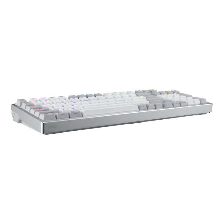 ASUS ROG M901 AZOTH 96 HE 96% WIRELESS ANALOG GAMING KEYBOARD - WHITE