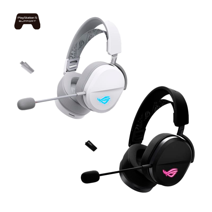ASUS ROG A501 PELTA TRI MODE WIRELESS GAMING HEADSET - BLACK