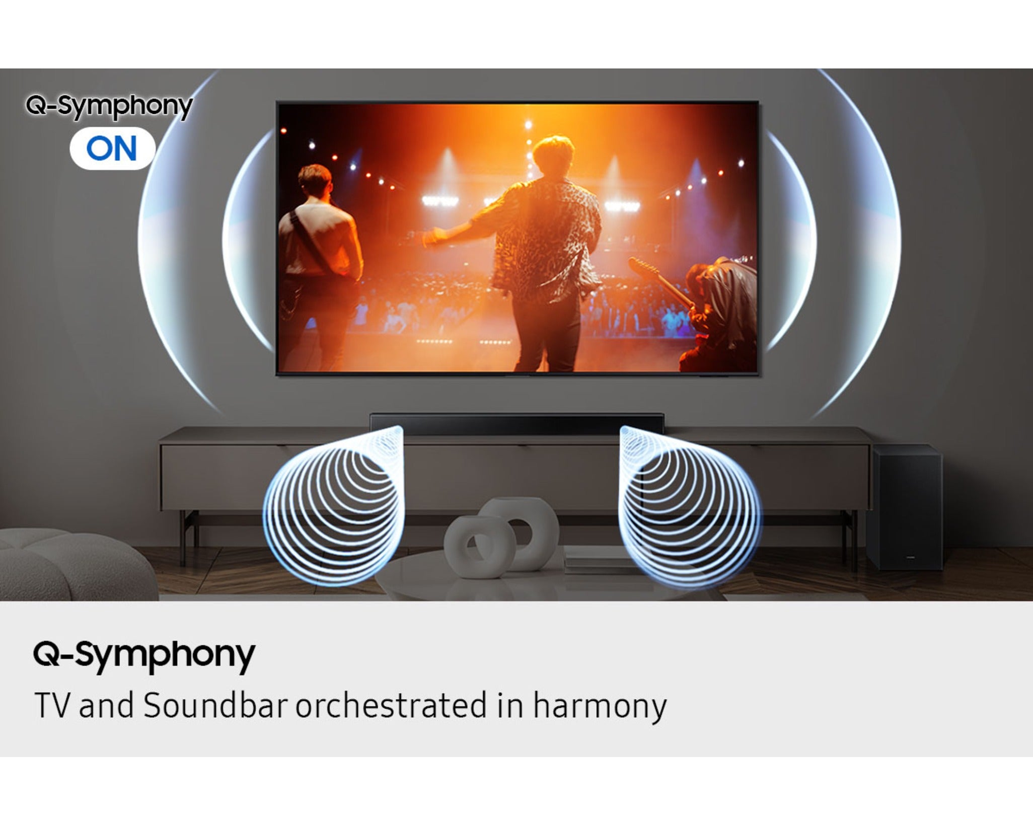 Samsung B-series Soundbar 370W 3.1ch with Q-Symphony