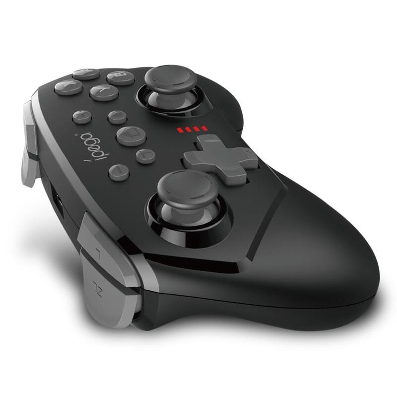 iPega Wireless Gamepad for Nintendo Switch Six-axis Vibrating Game Controller Ergonomic NS Switch Pro Joystick