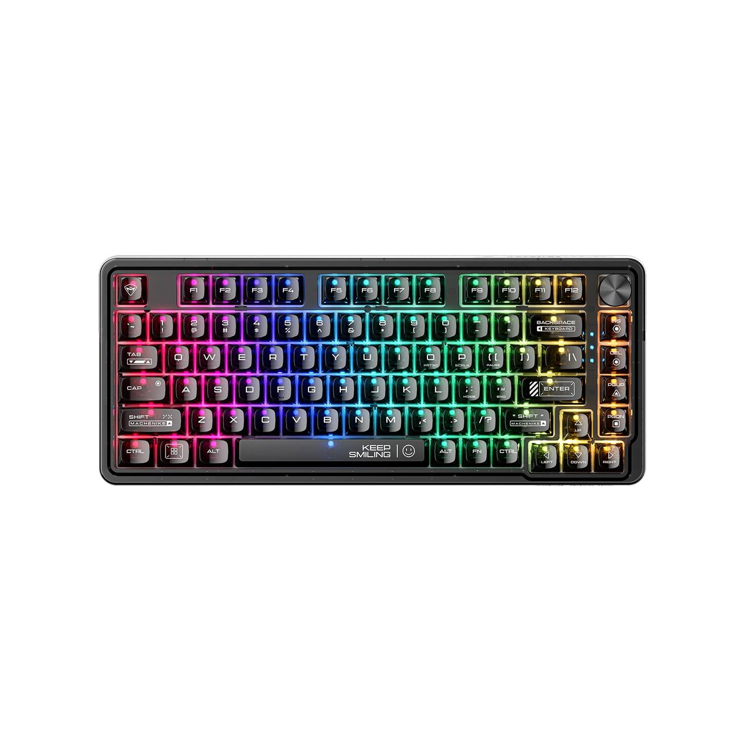 Machenike K500-M81 Wired Magnetic Linear Switch RGB Black Machenike K500-M81 Wired Magnetic Linear Switch RGB Black