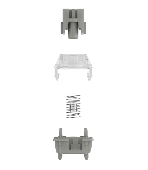 Machenike Raid68 Wired Keyboard Magnet Grey Switch RGB BLACK