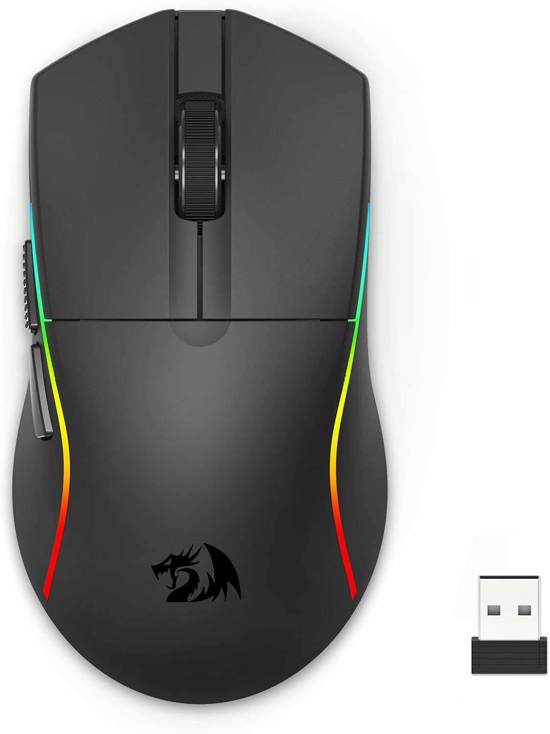 Redragon MCM816-PRO Tri-Mode Wireless Gaming Mouse - Black
