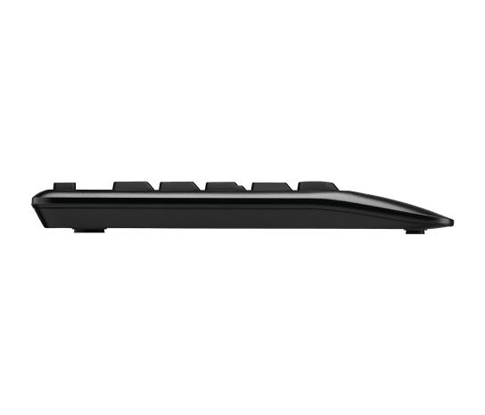 Logitech MK345 Wireless Combo Full-Sized Keyboard with Palm Rest and Comfortable Right-Handed Mouse - Black